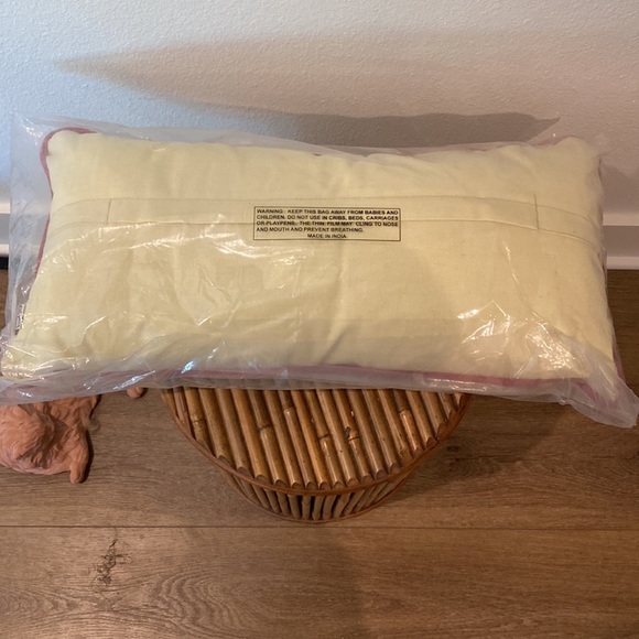 Decorative Pillow with Dog in a Green Truck - Picture 4 of 4